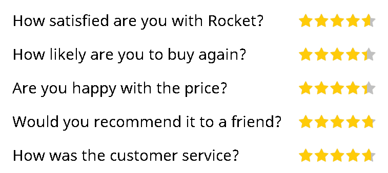 Rocket Courses - Review criteria Rocket Courses - Review criteria